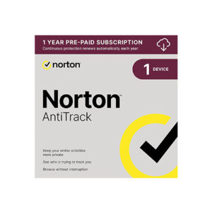 Norton AntiTrack – for blocking trackers and protecting privacy online, 1 PC – 2024